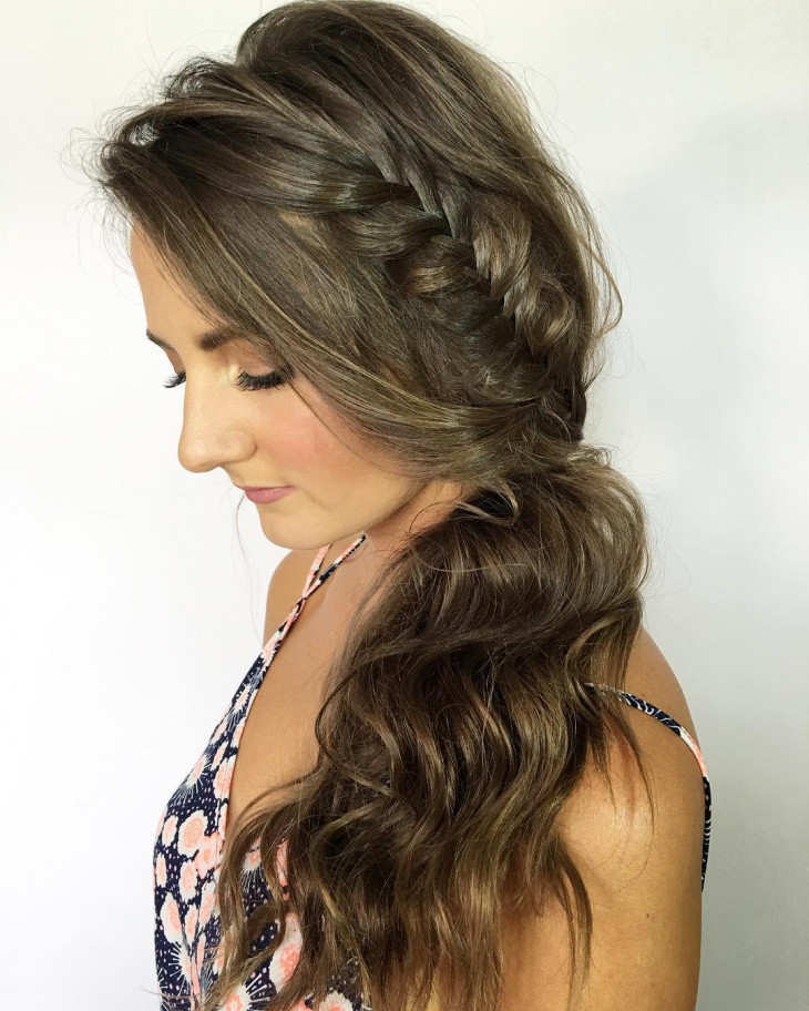 Prom Hairstyle Braid
 21 Prom Hairstyles Updos Ideas Designs