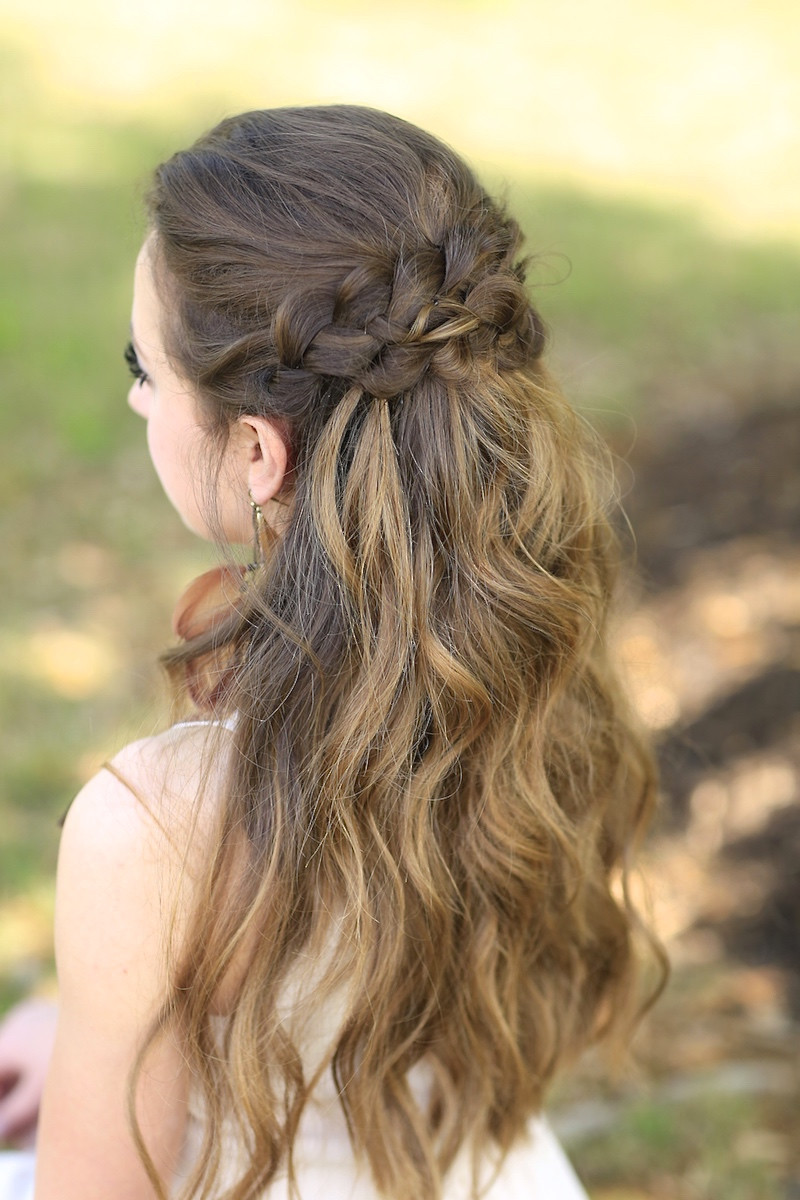 Prom Hairstyle Braids
 Braided Half Up Prom Hairstyles