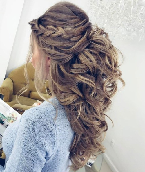 Prom Hairstyles Half Up Do
 50 Half Up Half Down Hairstyles for Everyday and Party Looks