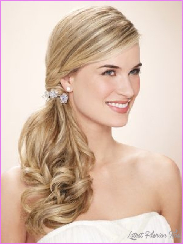 Prom Hairstyles Ponytail
 Prom hairstyles side ponytail LatestFashionTips