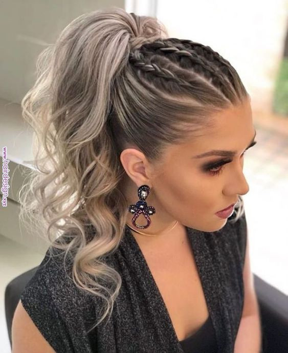 Prom Hairstyles Ponytail
 Stylish Prom Hairstyles Half Up Half Down