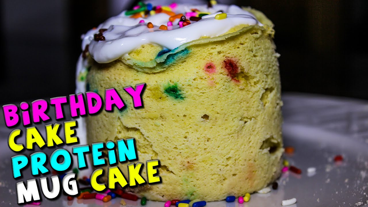 Protein Birthday Cake
 Birthday Cake PROTEIN Mug Cake Recipe