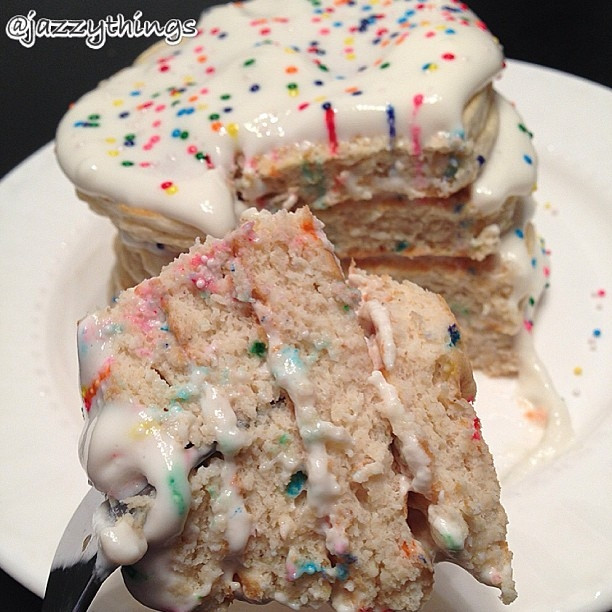 Protein Birthday Cake
 Ripped Recipes Birthday Cake Protein Pancakes