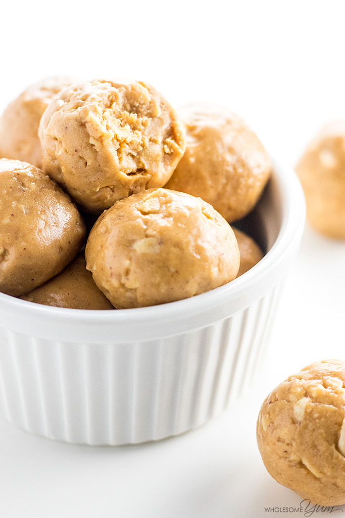 Protein Powder Recipes Low Carb
 Keto Low Carb Peanut Butter Protein Balls Recipe 4