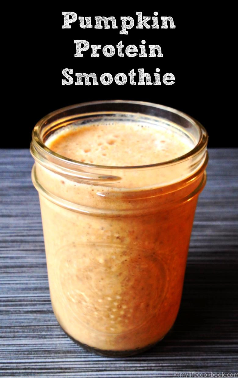 Protein Powder Recipes Low Carb
 Pumpkin Protein Smoothie Low Carb My Life Cookbook