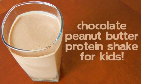 Protein Shake Recipes For Kids
 Chocolate Peanut Butter Protein Shake for Kids