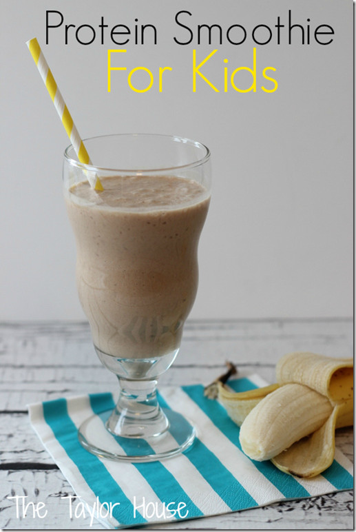 Protein Shake Recipes For Kids
 Cooking With Kids Protein Smoothie For Kids