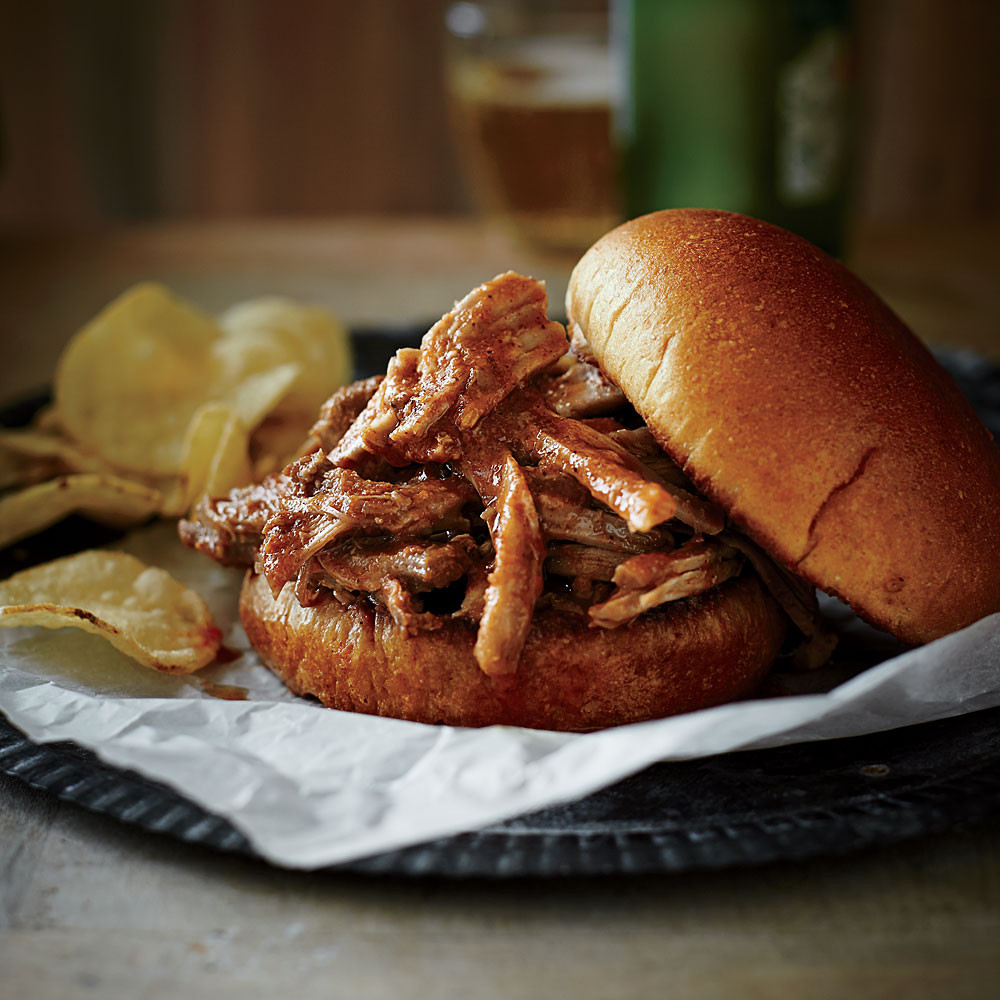 Pulled Pork Bbq Sauce Recipe
 Pulled Pork Sandwiches with Sriracha BBQ Sauce Recipe