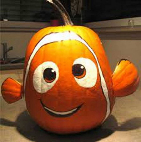 Pumpkin Decorating Ideas For Kids
 50 Kid Friendly No Carve Pumpkin Decorating Ideas Hative