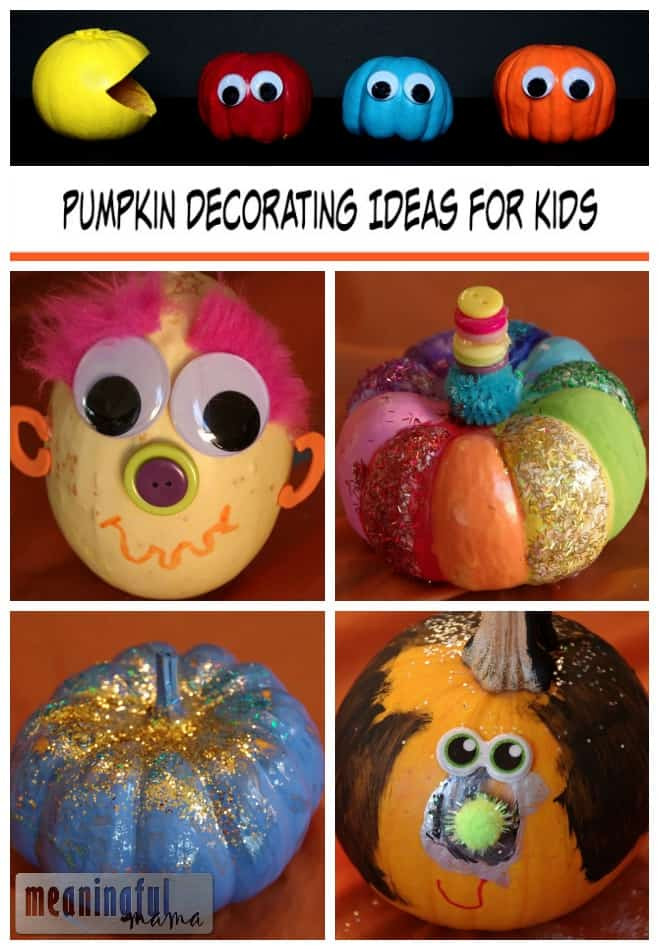 Pumpkin Decorating Ideas For Kids
 Pumpkin Decorating Idea for Kids