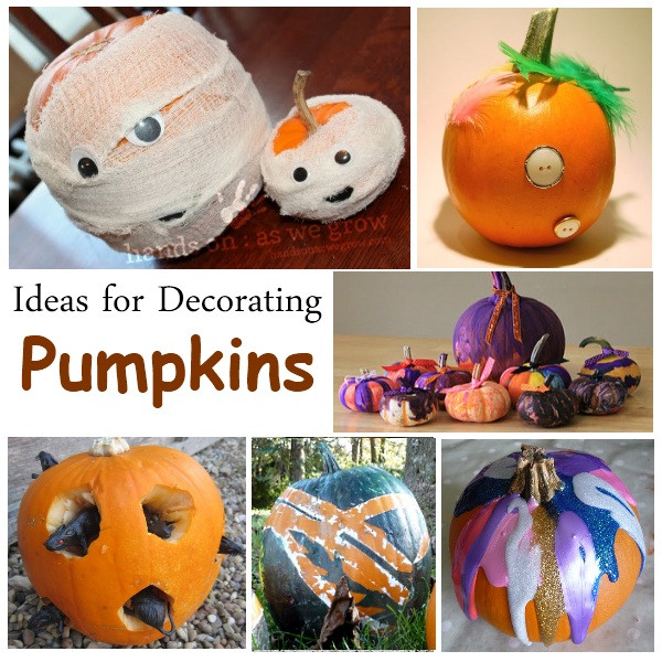 Pumpkin Decorating Ideas For Kids
 20 Pumpkin Activities for Kids