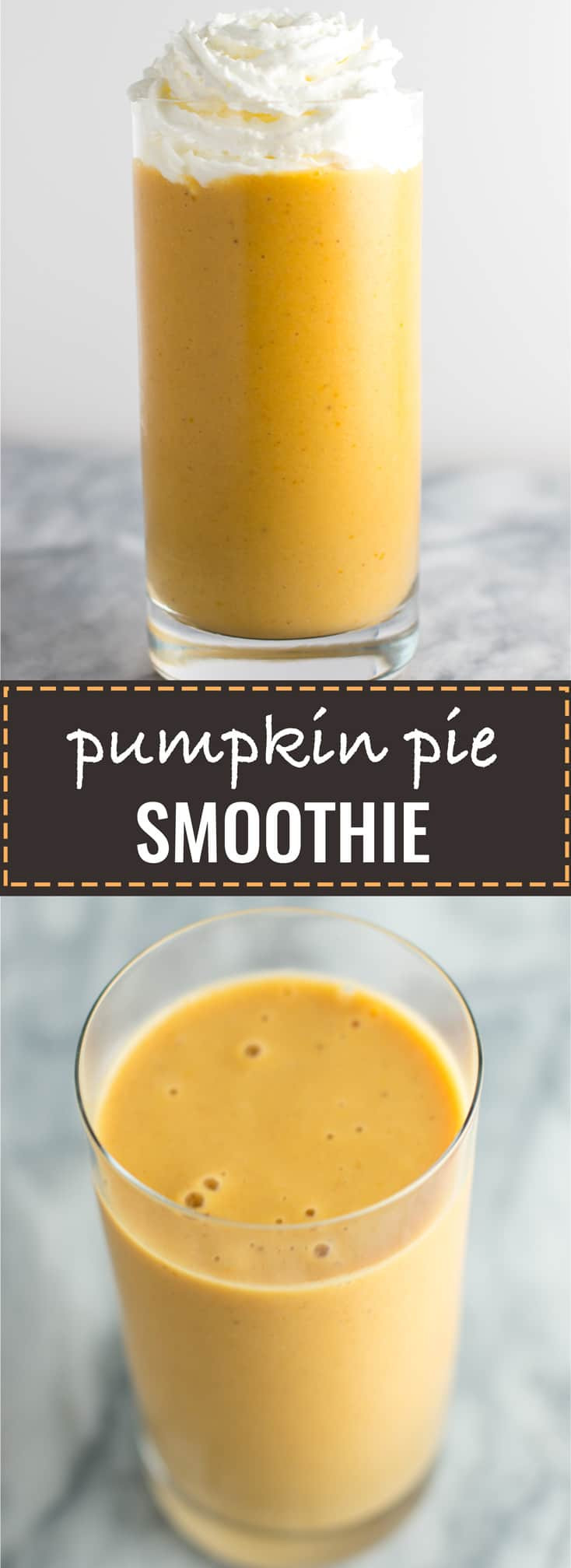 Pumpkin Pie Smoothie Recipes
 Healthy Pumpkin Pie Smoothie Recipe Build Your Bite