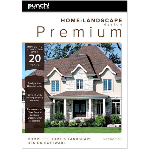 Punch Home And Landscape Design
 Encore Punch Home Landscape Design Premium v18 LIC4147 B&H