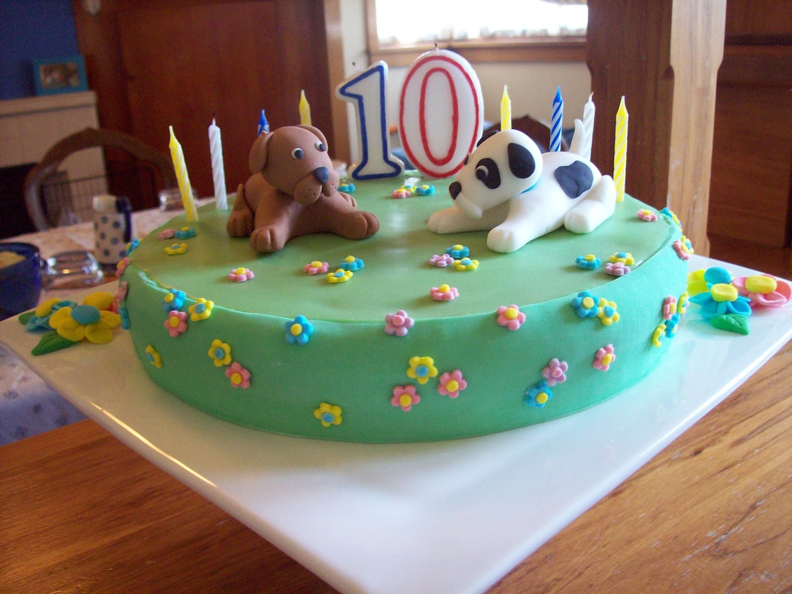 Puppy Birthday Cakes
 BKrafty Puppy Cake