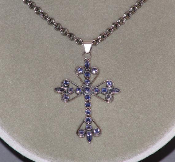 Purple Cross Necklace
 Unavailable Listing on Etsy