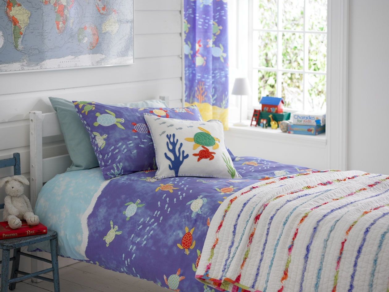 Purple Curtains For Kids Room
 Details about Kids Nautical Seaside Boys Bedding Duvet