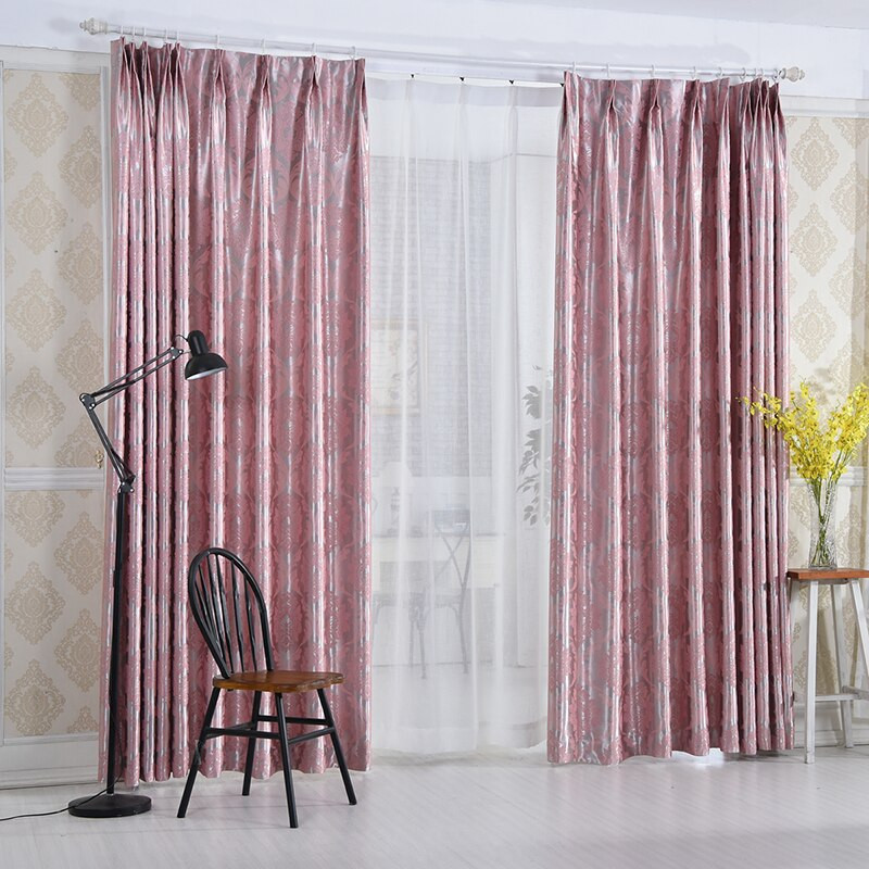 Purple Curtains For Kids Room
 European Luxury Window Blackout Curtain for Living Room