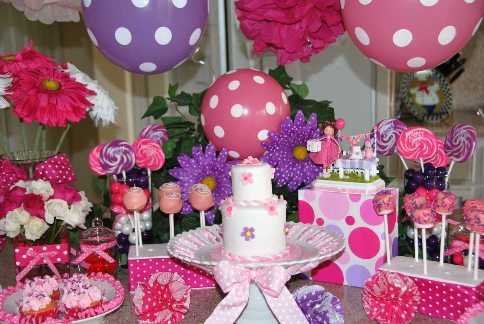 Purple Themed Birthday Party
 Best Birthday Themes For Girls