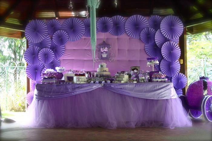 Purple Themed Birthday Party
 Kara s Party Ideas Purple Princess Sofia the First