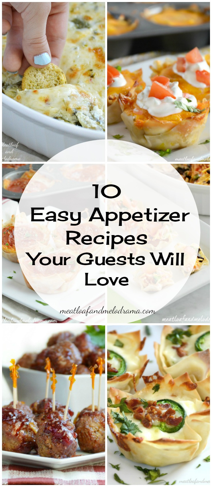 Quick And Easy Appetizers Recipe
 10 Easy Appetizer Recipes Meatloaf and Melodrama