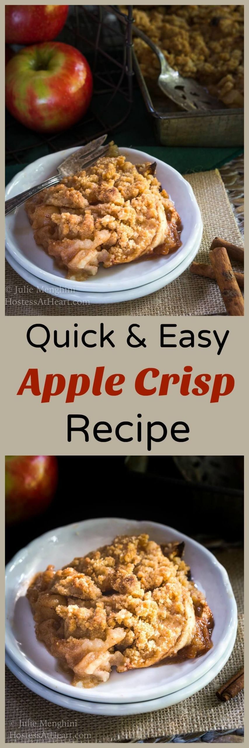 Quick And Easy Apple Desserts
 I ll take this Quick and Easy Apple Crisp dessert over