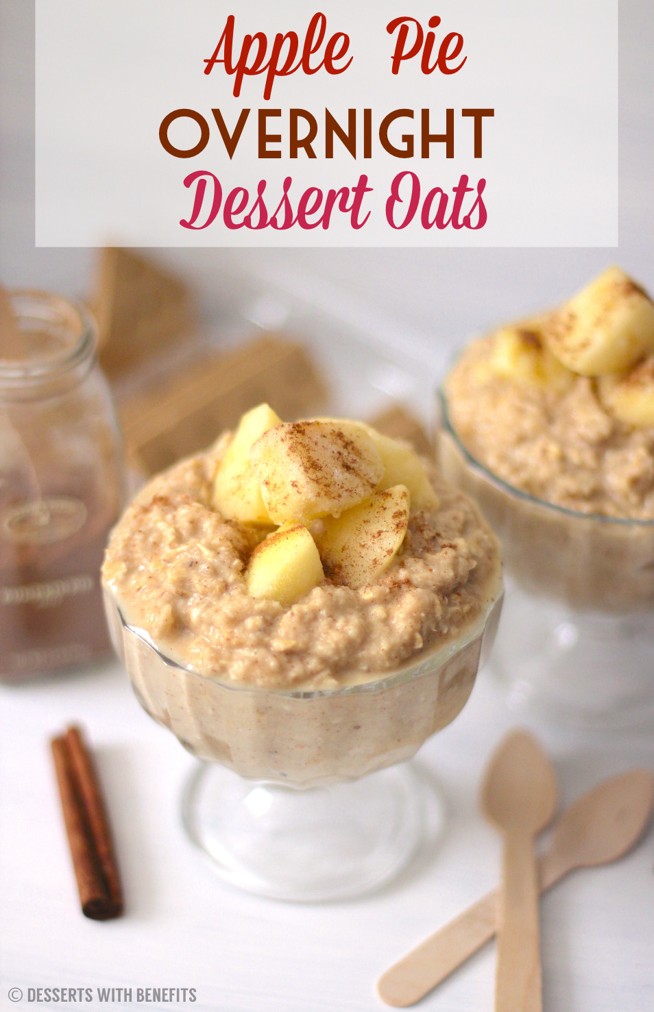 Quick And Easy Apple Desserts
 Healthy Apple Pie Overnight Dessert Oats GF V