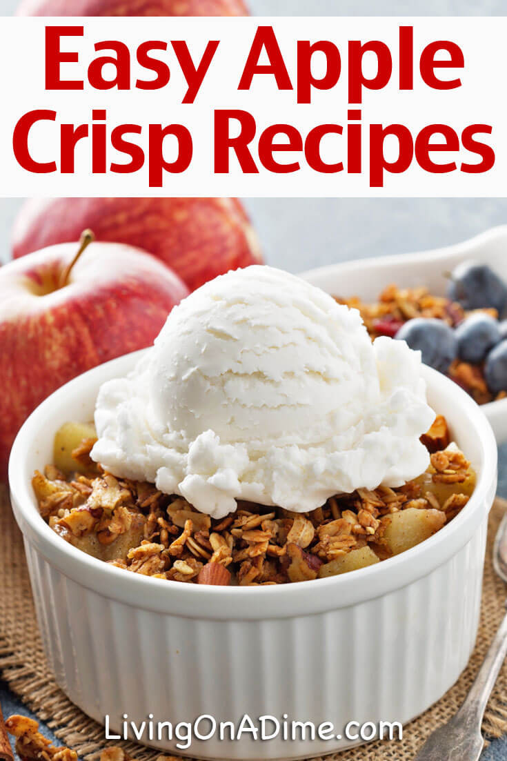 Quick And Easy Apple Desserts
 Easy Apple Crisp Recipes Apple Crisp Peach Cobbler And