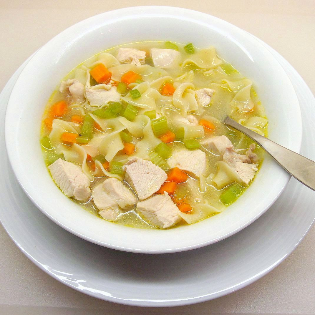 Quick And Easy Chicken Soup
 Quick and Easy Chicken Noodle Soup