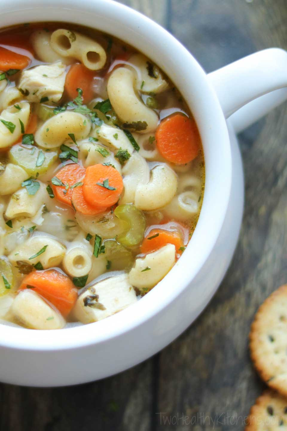 Quick And Easy Chicken Soup
 Quick & Easy Chicken Noodle Soup with Rotisserie Chicken