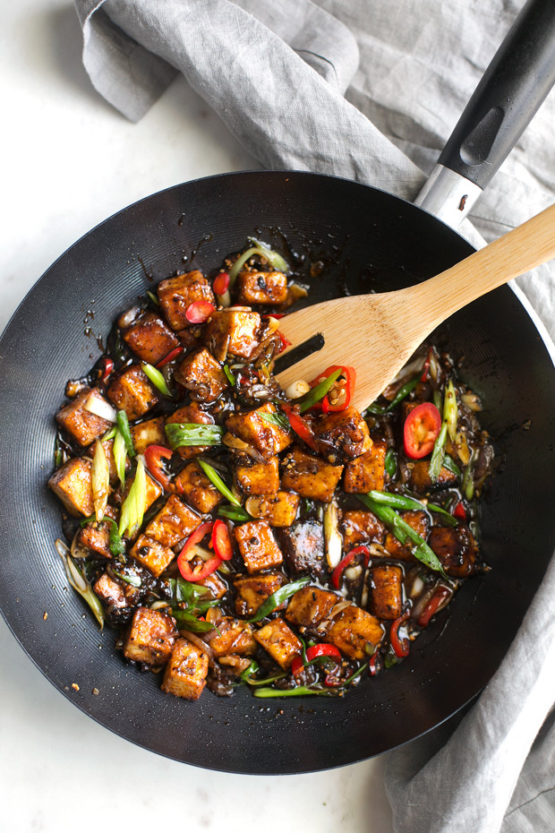 Quick And Easy Tofu Recipes
 Crispy Black Pepper Tofu Stir Fry Recipe