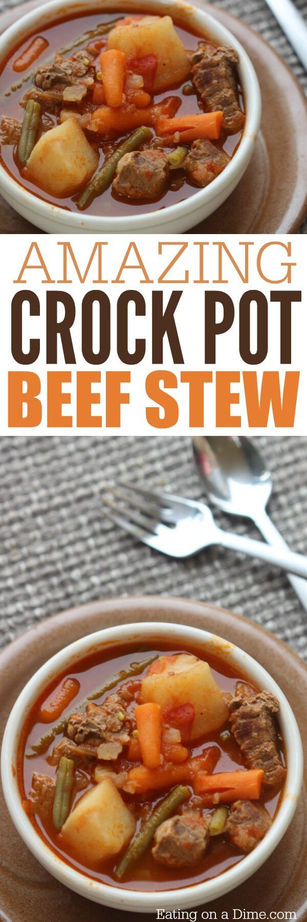 Quick Beef Stew Recipe
 Quick & Easy Crock pot Beef Stew Recipe Eating on a Dime