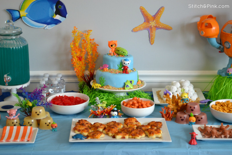 Quick Birthday Party Ideas
 Quick & Easy Octonauts Birthday Party Stitch and Pink