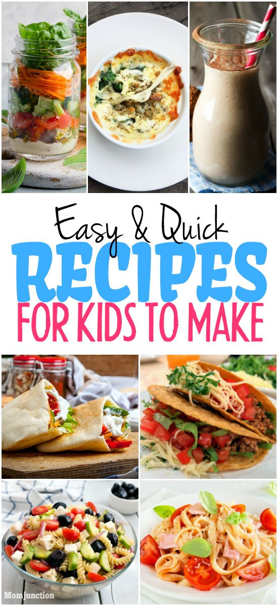 Quick Easy Recipes For Kids
 15 Easy And Quick Recipes For Kids To Make