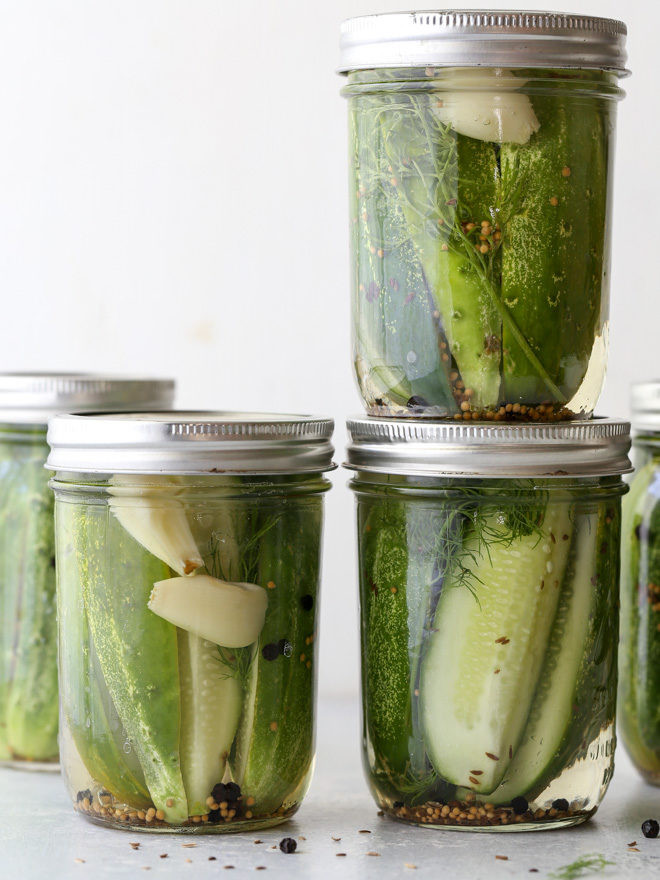 Quick Refrigerator Dill Pickles
 Quick Refrigerator Dill Pickles pletely Delicious