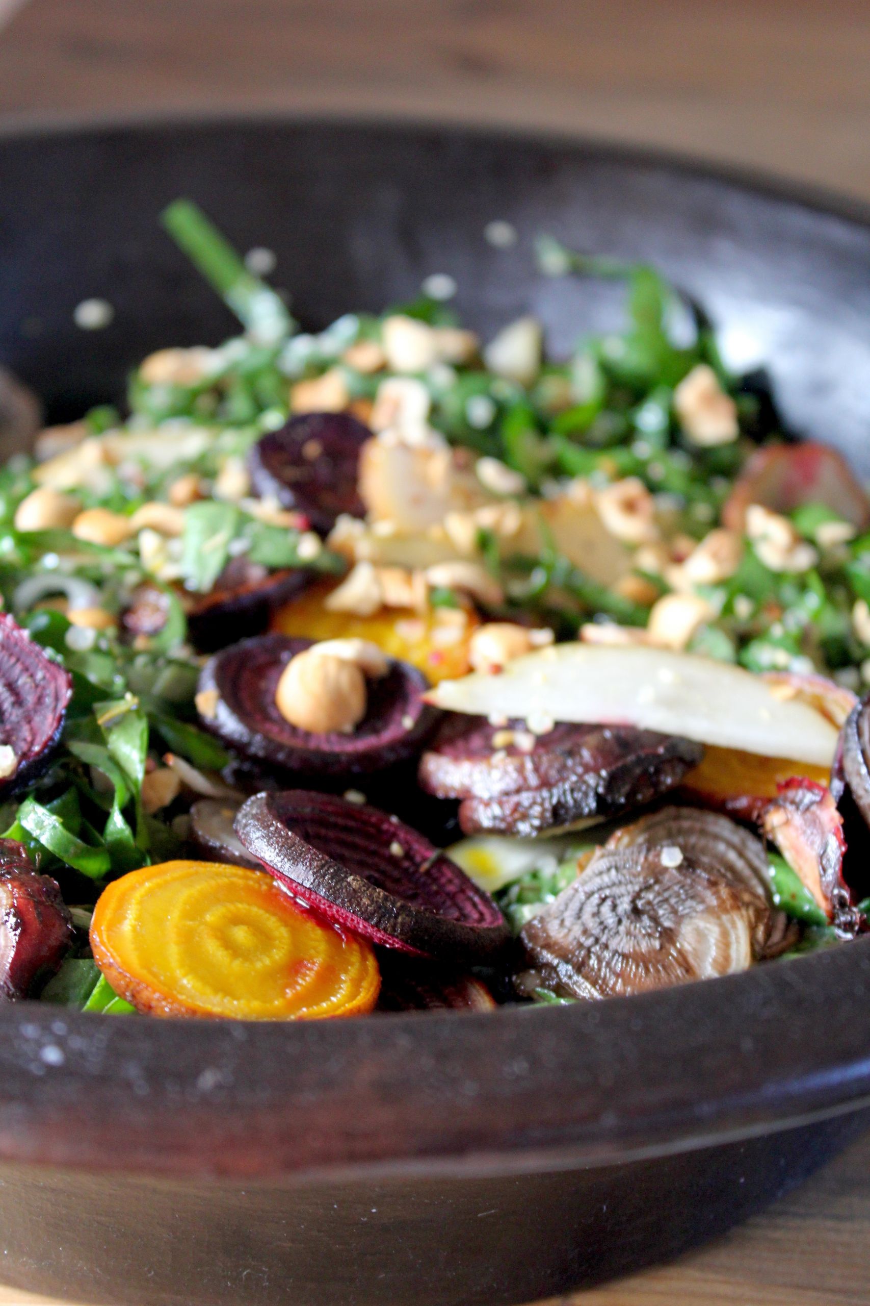 Quinoa Beetroot Salad
 Beetroot Quinoa & Hazelnut Salad