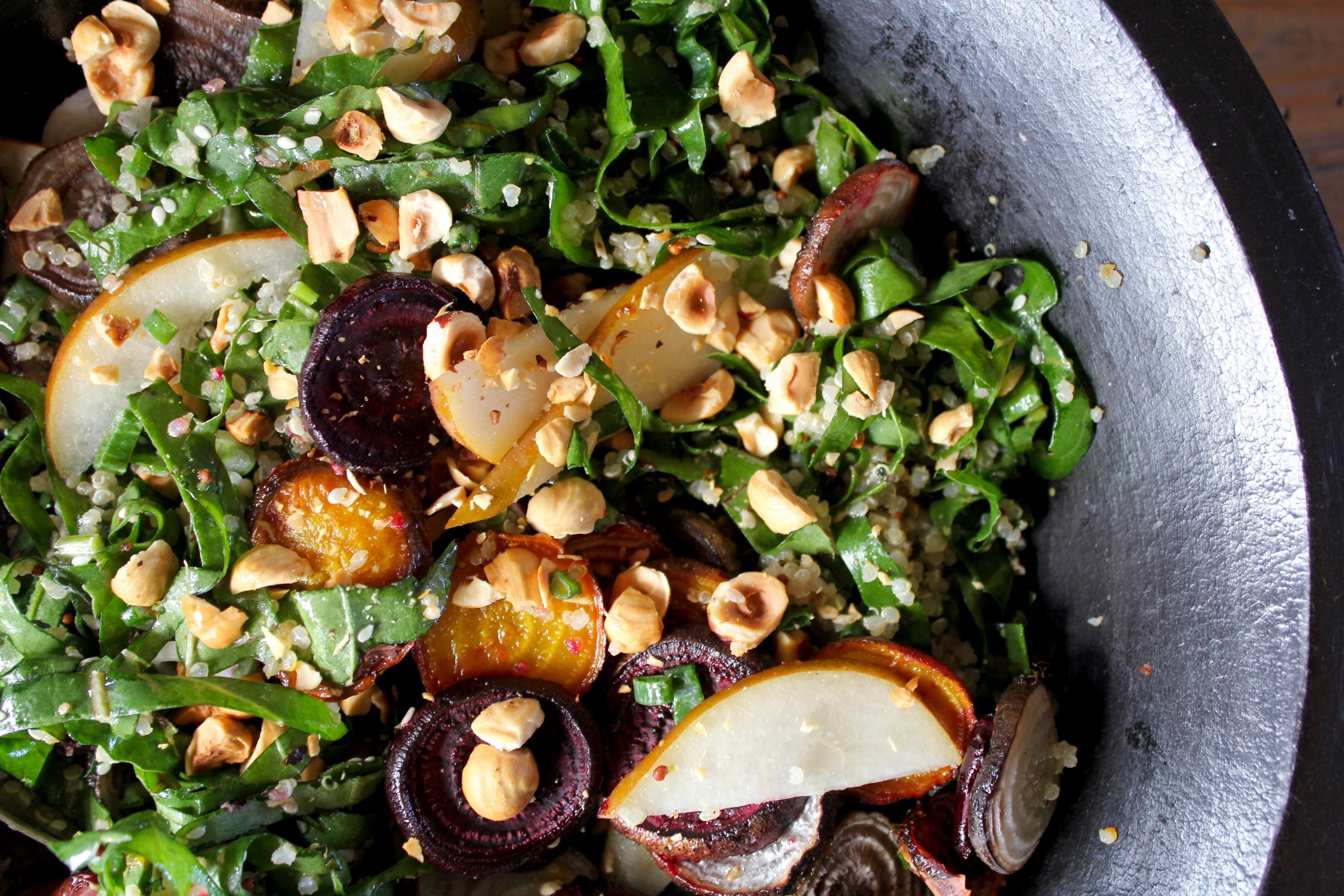 Quinoa Beetroot Salad
 Beetroot Quinoa & Hazelnut Salad