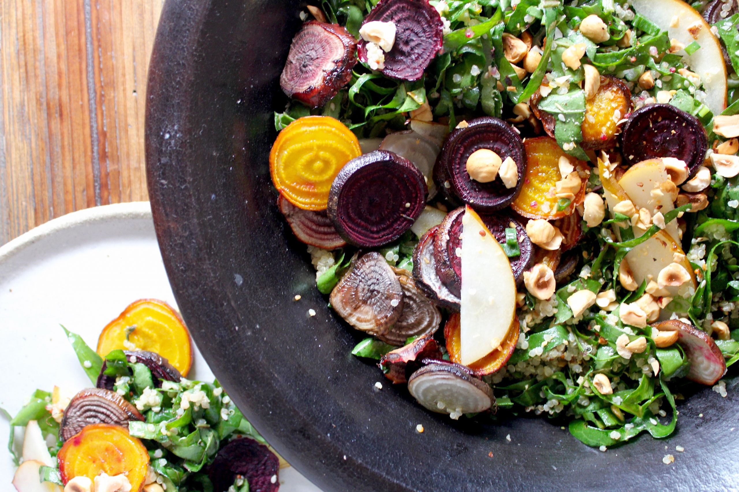 Quinoa Beetroot Salad
 Beetroot Quinoa & Hazelnut Salad