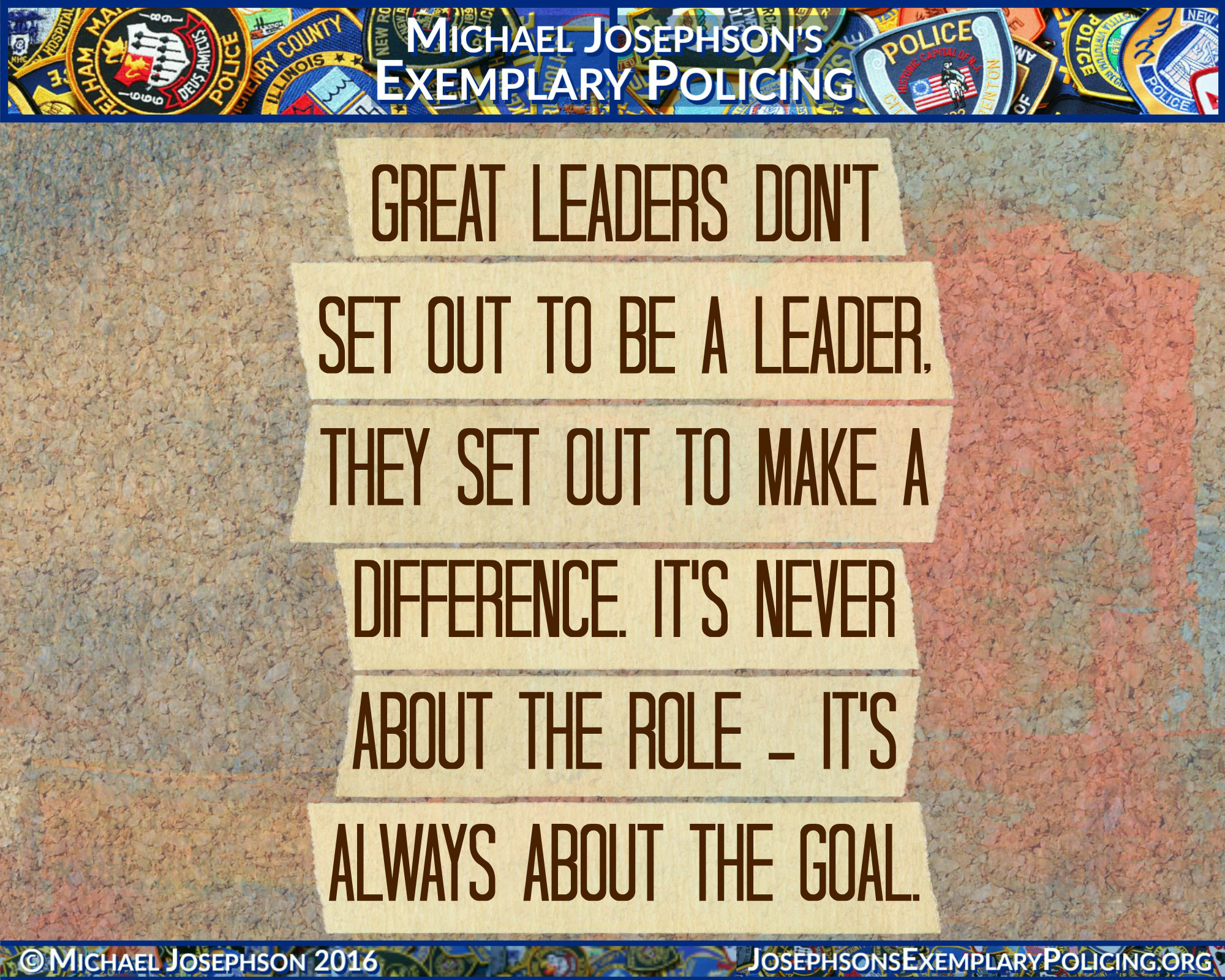 Quote On Great Leadership
 BEST EVER POSTER QUOTES ON LEADERSHIP – What Will Matter