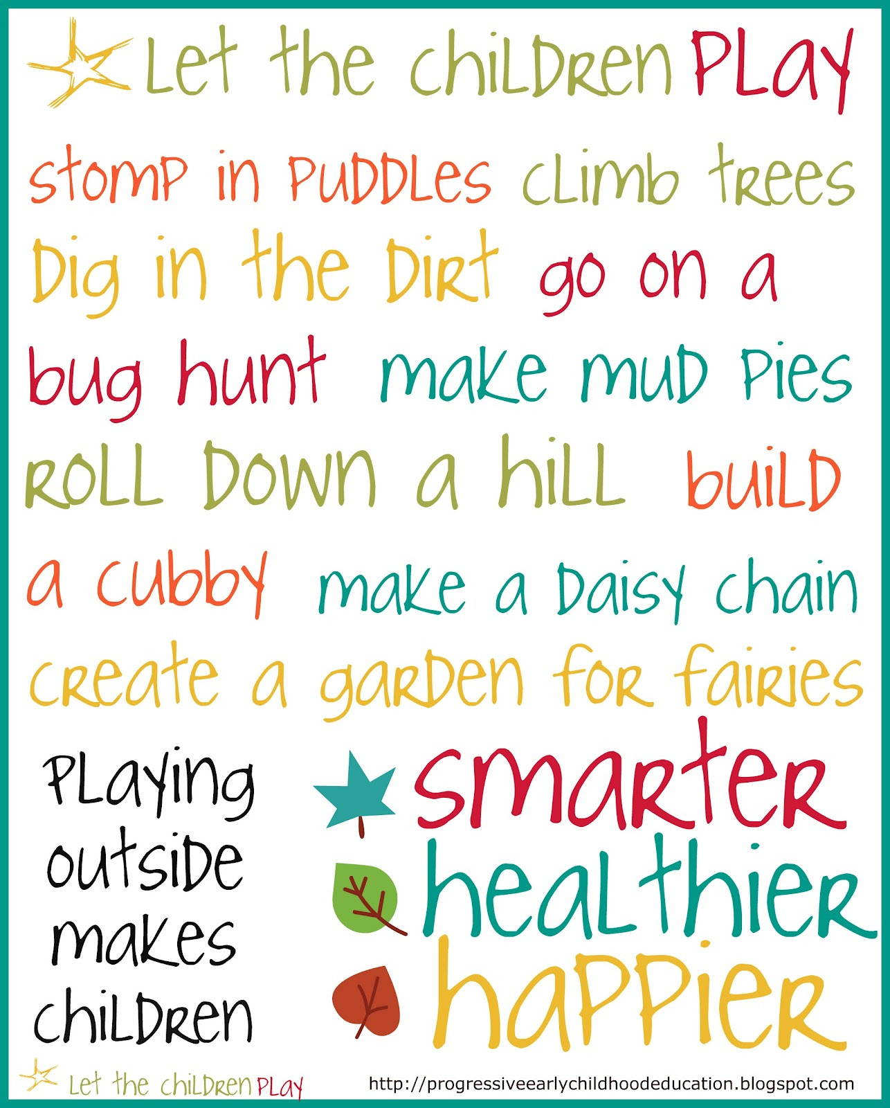 Quotes About Children And Play
 Outdoor Play Quotes on Pinterest