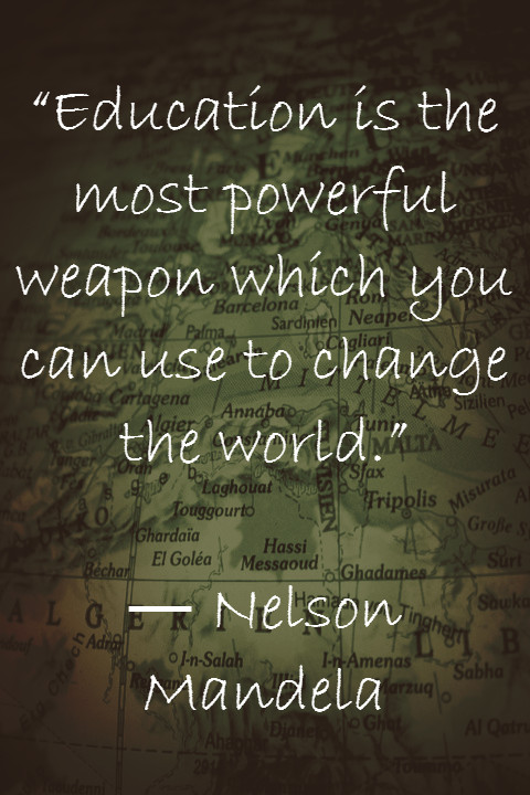 Quotes About Higher Education
 Nelson Mandela Quote Education