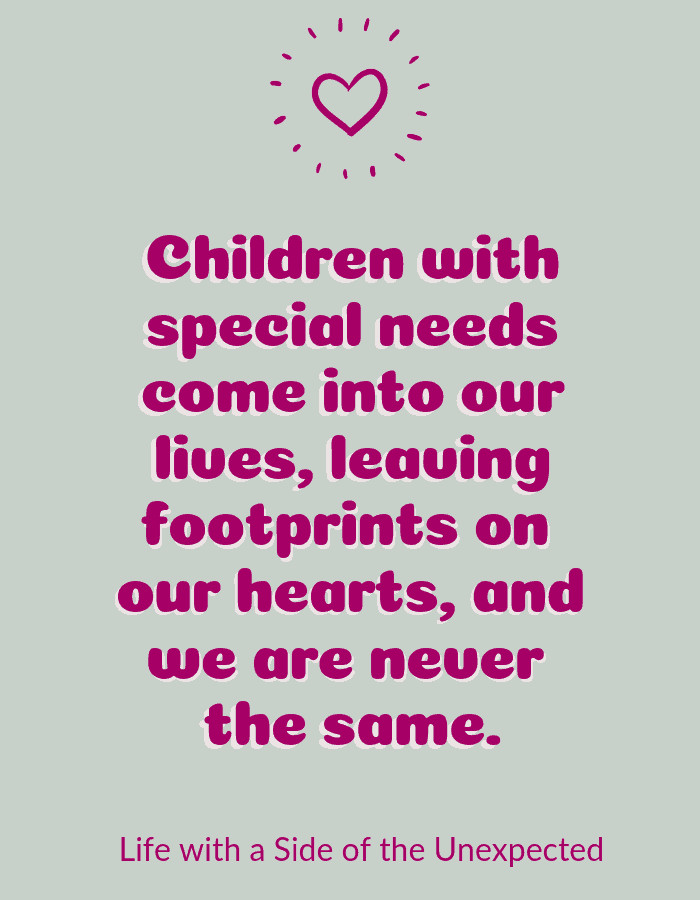 Quotes About Special Needs Children
 Inspirational Special Needs Quotes and Sayings Life With