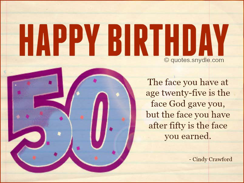 Quotes For 50Th Birthday
 50th Birthday Quotes – Quotes and Sayings