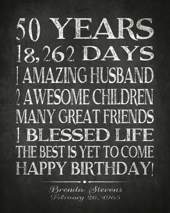 Quotes For 50Th Birthday
 25 Top 50th Birthday Quotes and Sayings