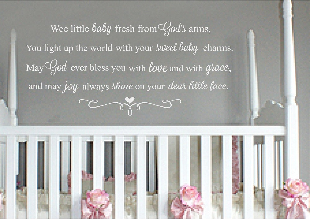 Quotes For Baby Nursery
 Baby Girl Nursery Quotes QuotesGram