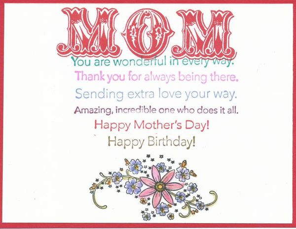 Quotes For Mom On Her Birthday
 Best Happy Birthday Mom Quotes and Wishes