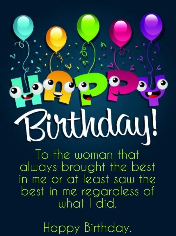 Quotes For Mom On Her Birthday
 Cute Happy Birthday Mom Quotes with