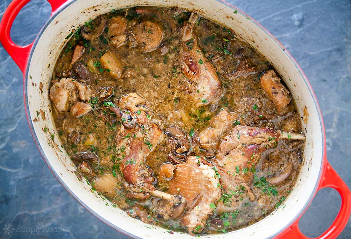 Rabbit Stew Recipes
 Rabbit Stew with Mushrooms Recipe