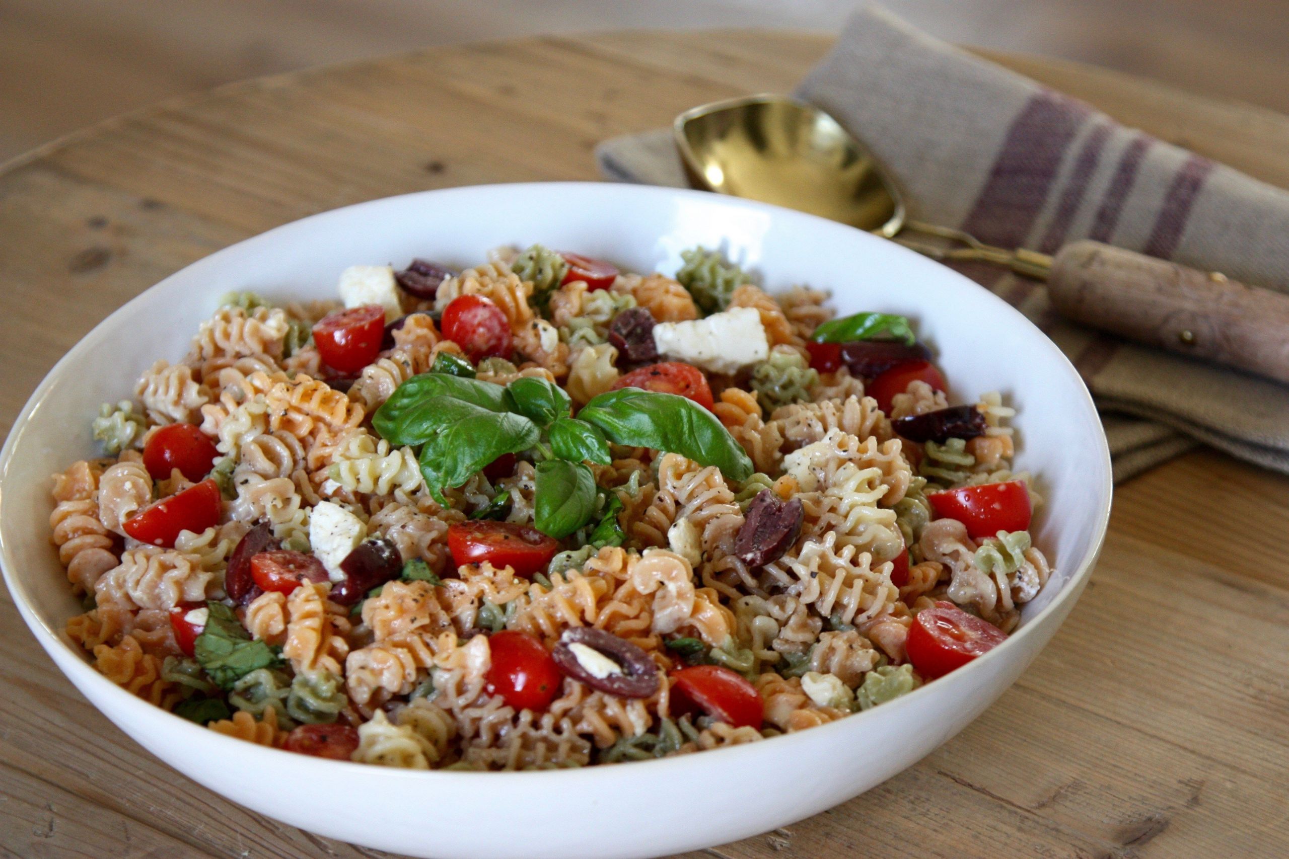 Radiatore Pasta Salad
 Radiatore Pasta Salad with Creamy Vinaigrette