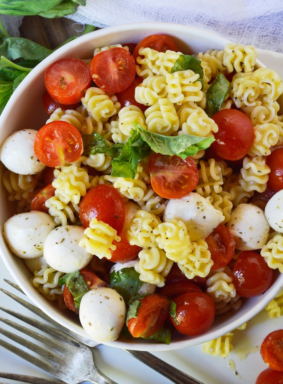 Radiatore Pasta Salad
 Caprese Pasta Salad Recipe WonkyWonderful