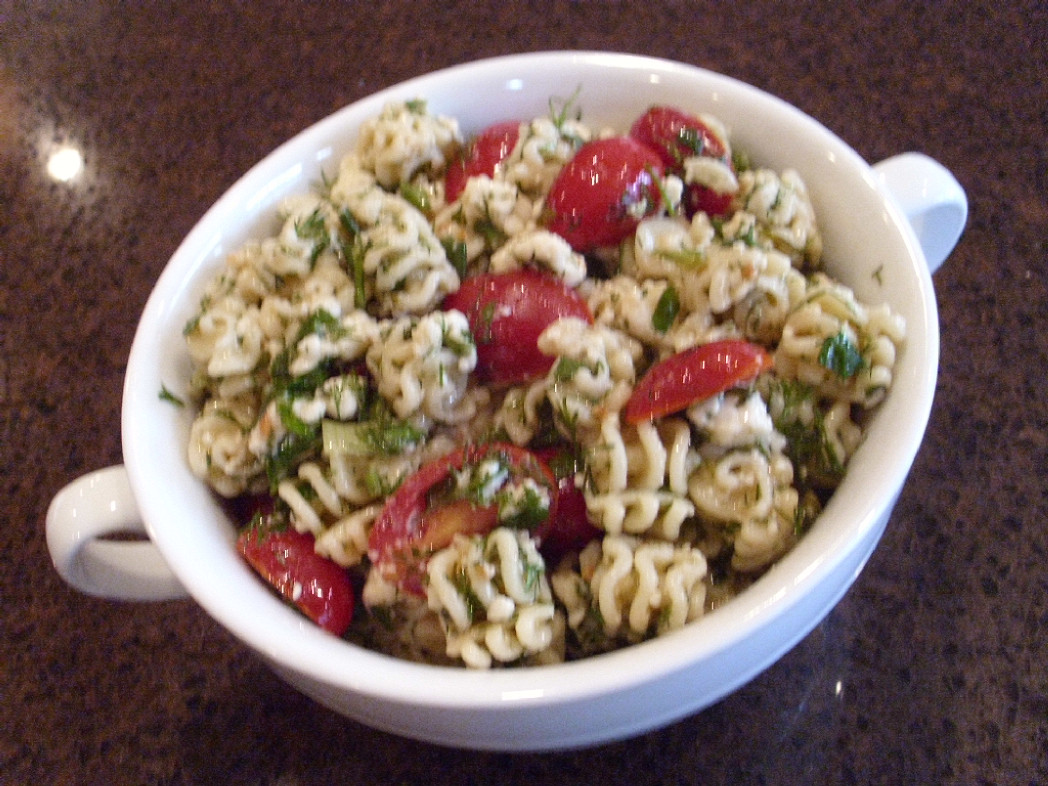 Radiatore Pasta Salad
 GAFunkyFarmhouse Foo Fridays Radiatore Pasta with